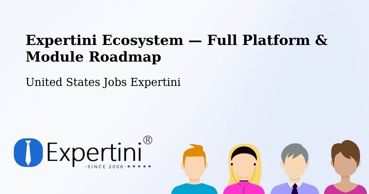 Expertini Ecosystem — Full Platform & Module Roadmap – Wooster